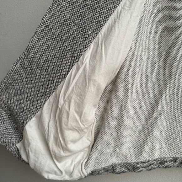 Eileen Fisher gray 100% organic cotton open front cardigan knit size medium - Picture 4 of 10